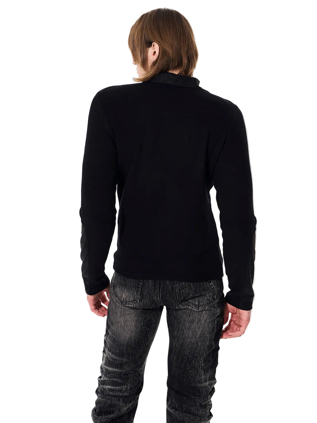 Buttoned Throat Pullover